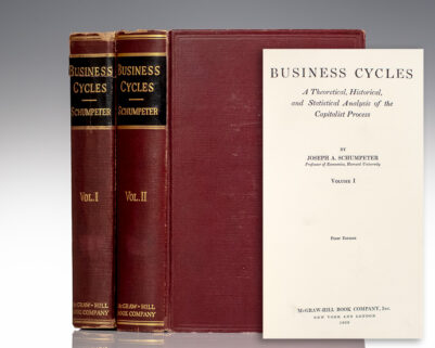 Business Cycles: A Theoretical, Historical, And Statistical Analysis of the Capitalist Process.