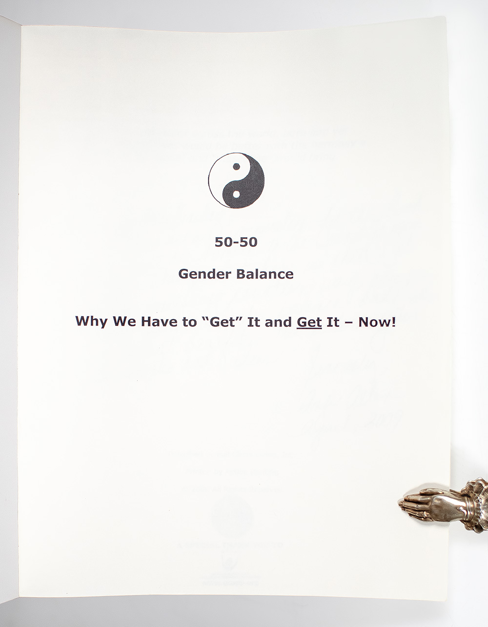 50-50 Gender Balance: Why We Have to "Get" It and Get It - Now!