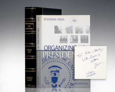 Organizing the Presidency.