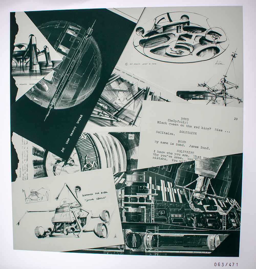 The Macallan James Bond 60th Anniversary Limited Edition Giclée Prints.