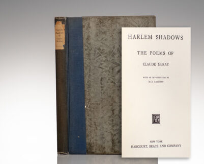 Harlem Shadows: The Poems of Claude McKay.