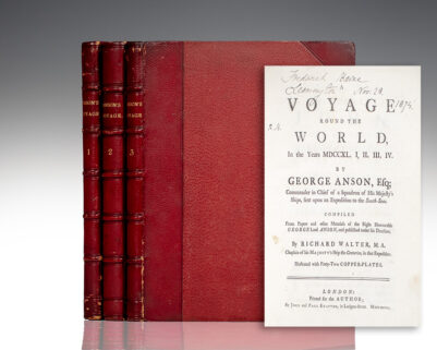 A Voyage Round the World, In the Years MDCCXL, I, II, II, IV. By George Anson, Esq; Commander in Chief of a Squadron of His Majesty's Ships, sent upon an Expedition to the South-Seas.
