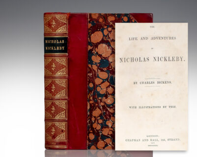 The Life and Adventures of Nicholas Nickleby.