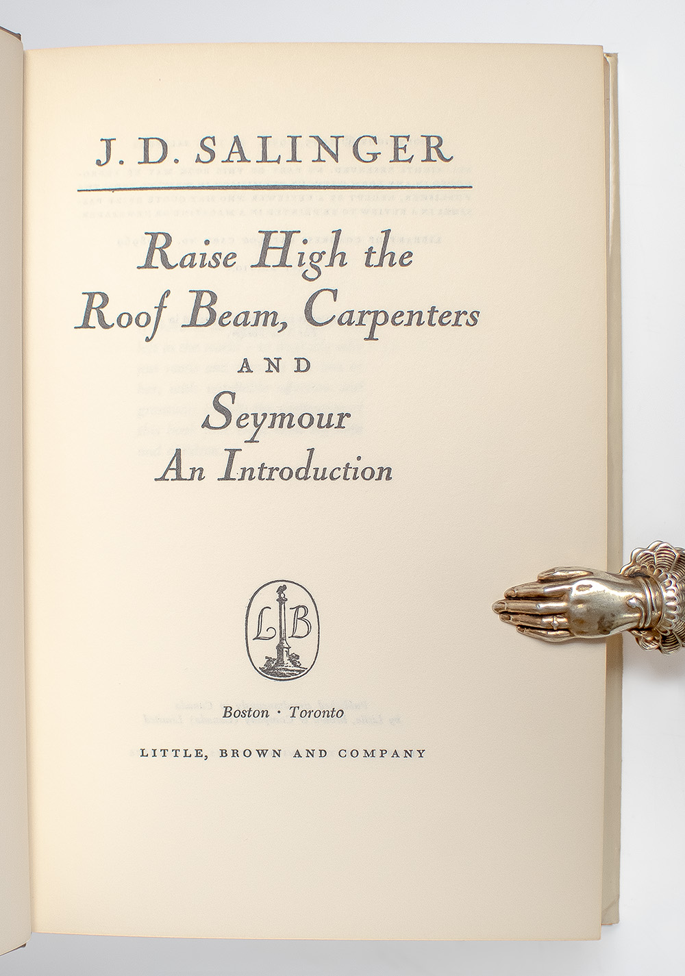 Raise High the Roof Beam, Carpenters and Seymour: An Introduction.