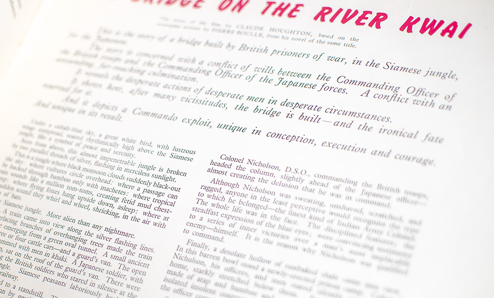 The Bridge on the River Kwai: The Story of the Film.