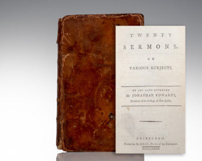 Twenty Sermons, on Various Subjects.