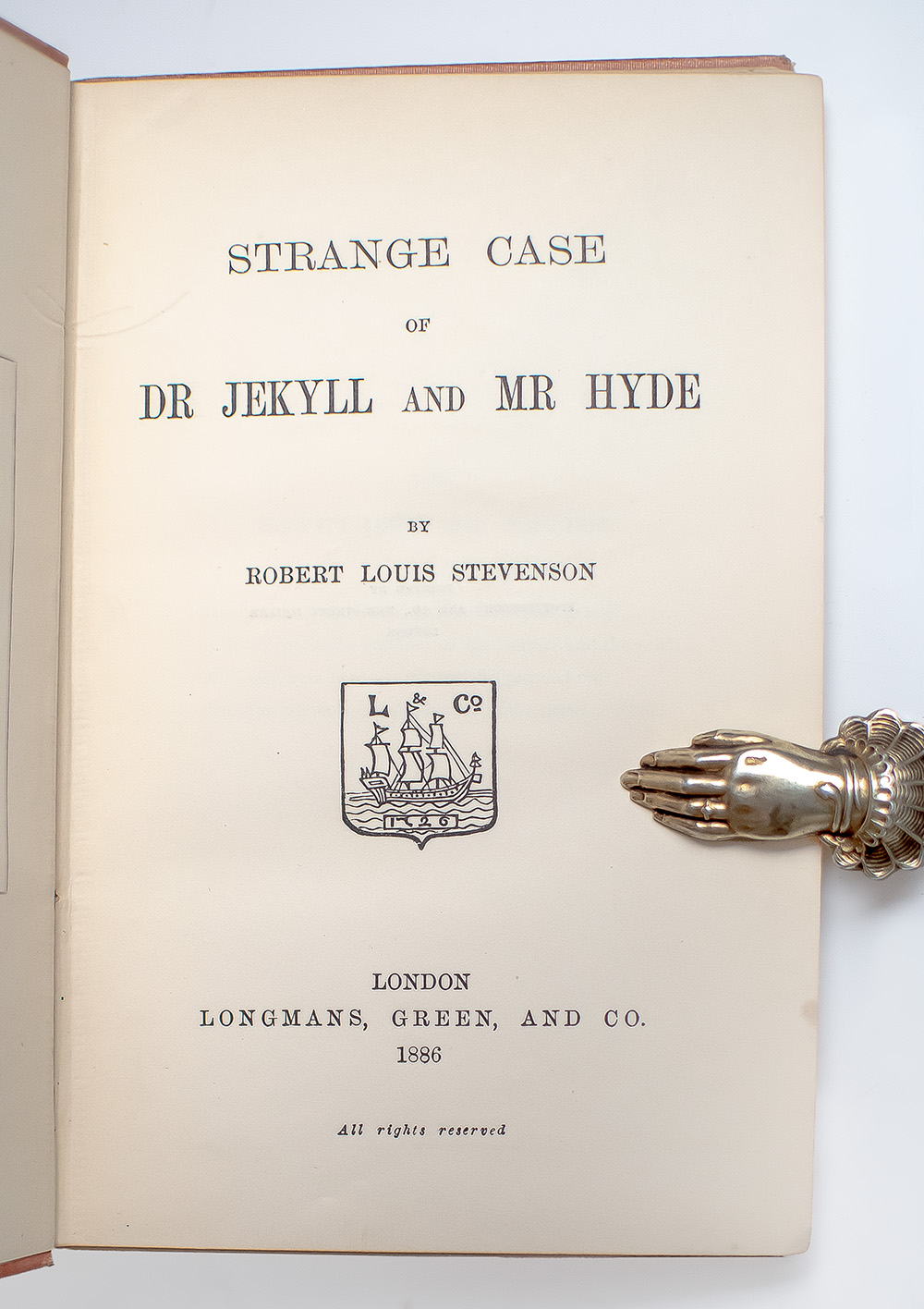 Strange Case of Dr. Jekyll and Mr. Hyde.