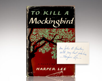 To Kill A Mockingbird.