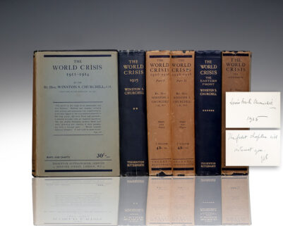 The World Crisis 1911-1914; The World Crisis 1915; The World Crisis 1916-1918 Part One and Part Two; The World Crisis. The Aftermath; The World Crisis. The Eastern Front.