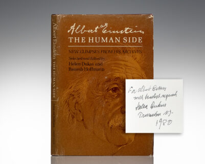 Albert Einstein: The Human Side.