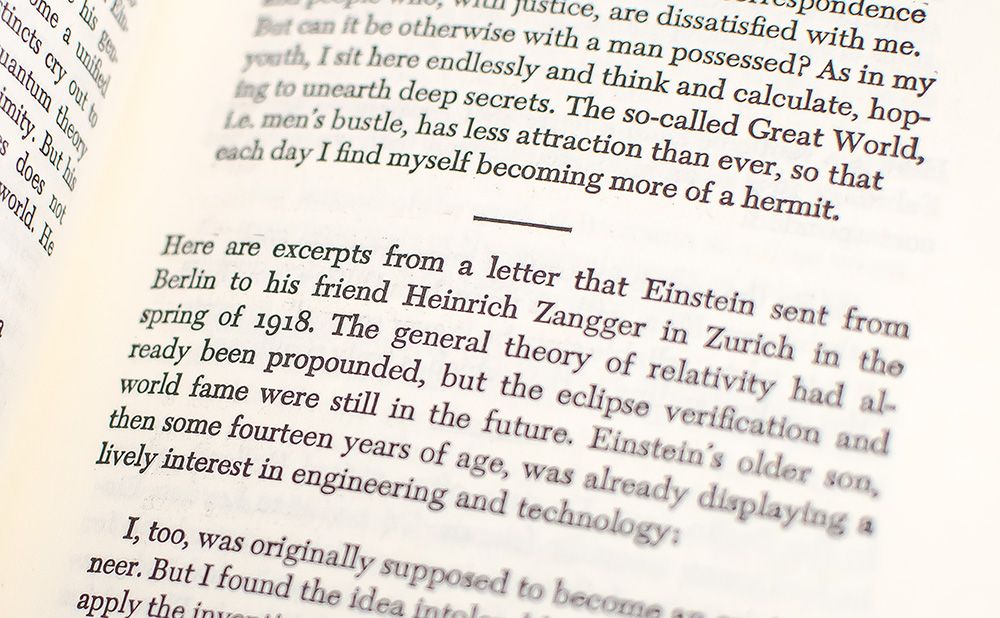 Albert Einstein: The Human Side.
