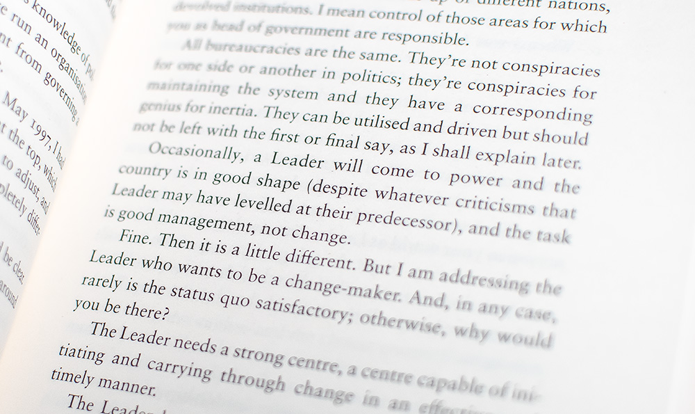 On Leadership: Lessons for the 21st Century.