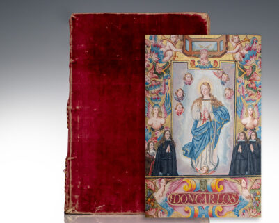 Carta Executoria of King Carlos II of Spain for Diego Merino de Bargas of Tornavacas and His Sons Rodrigo, Francisco, and Luis Merino de Bargas.