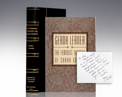 The Feminist Thought of Sarah Grimké.