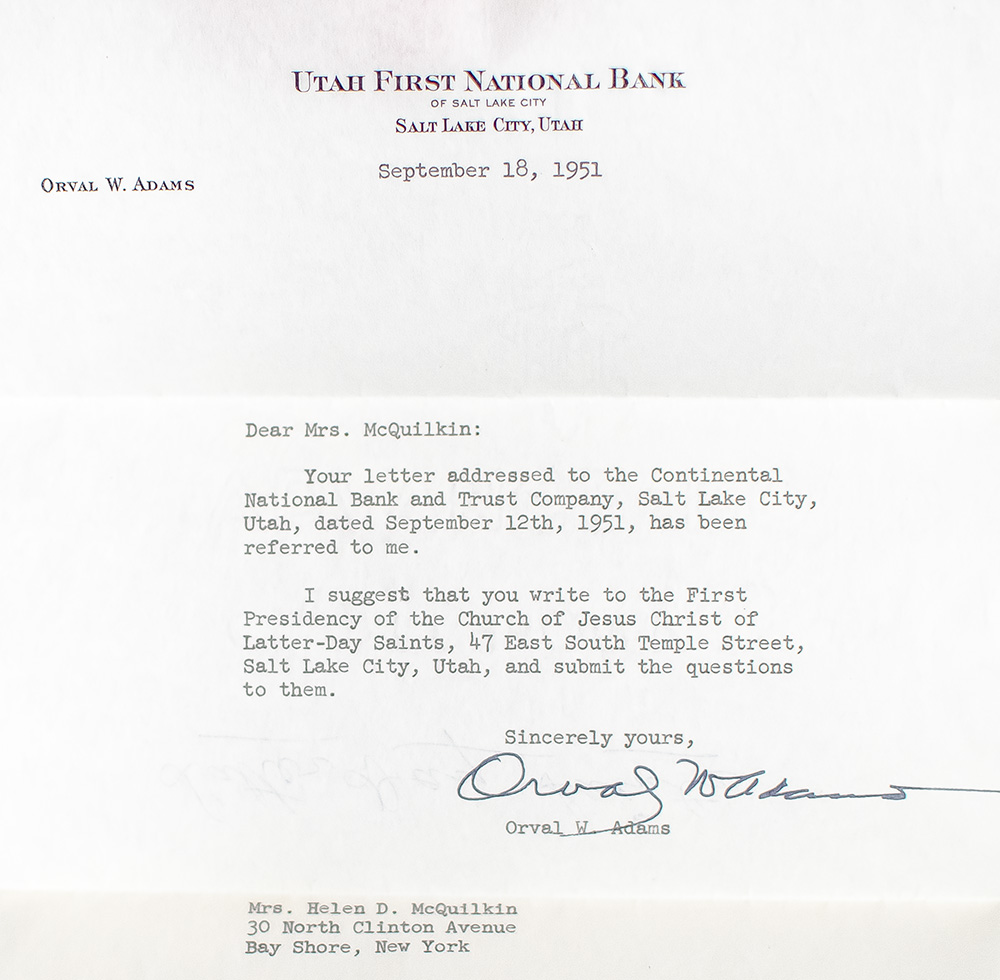 Brigham Young Signed Utah Southern Railroad Company Checks.