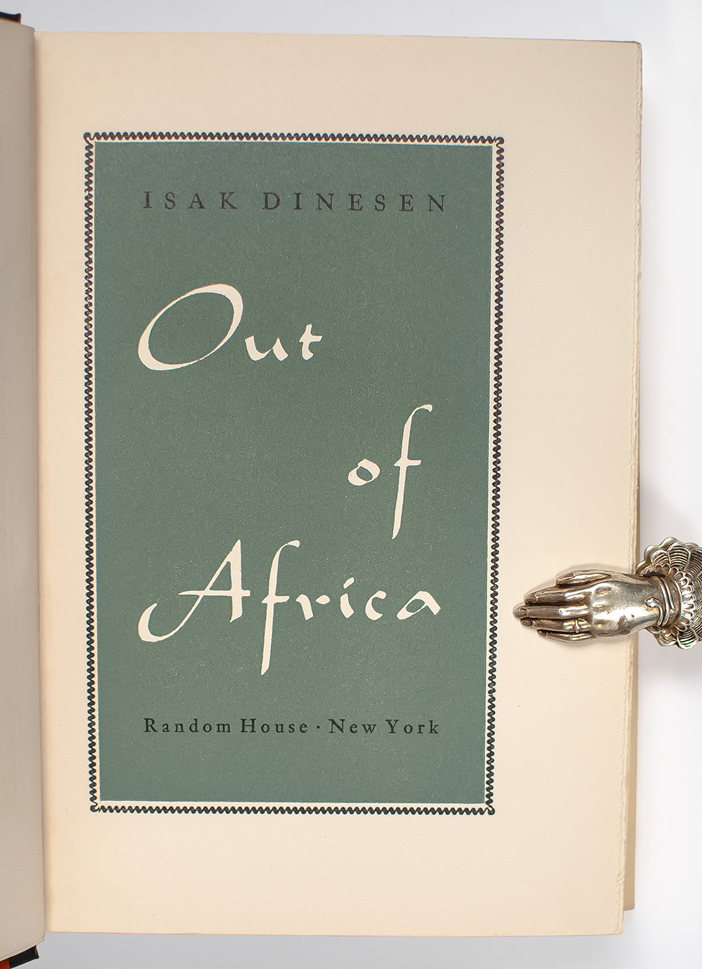 Out of Africa.