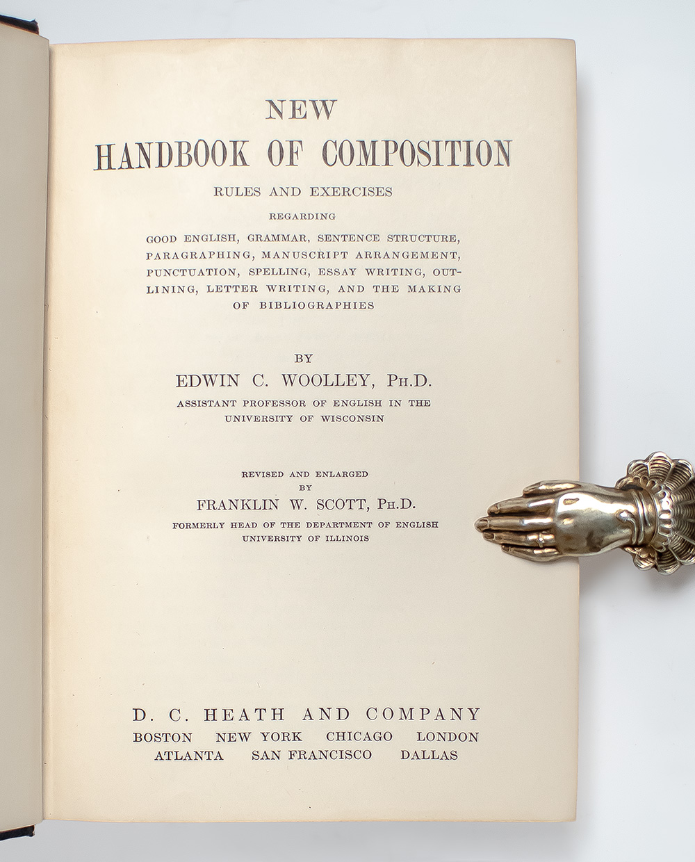 New Handbook of Composition: Rules and Exercises.