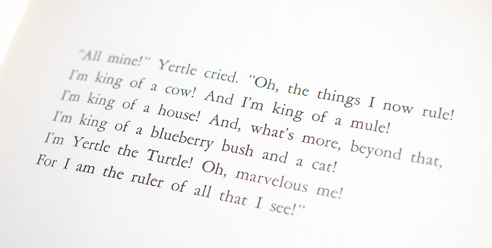 Yertle the Turtle and Other Stories.