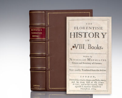 Machiavel's Florentine History.
