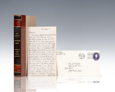 Jack Kerouac Autograph Letter Signed.