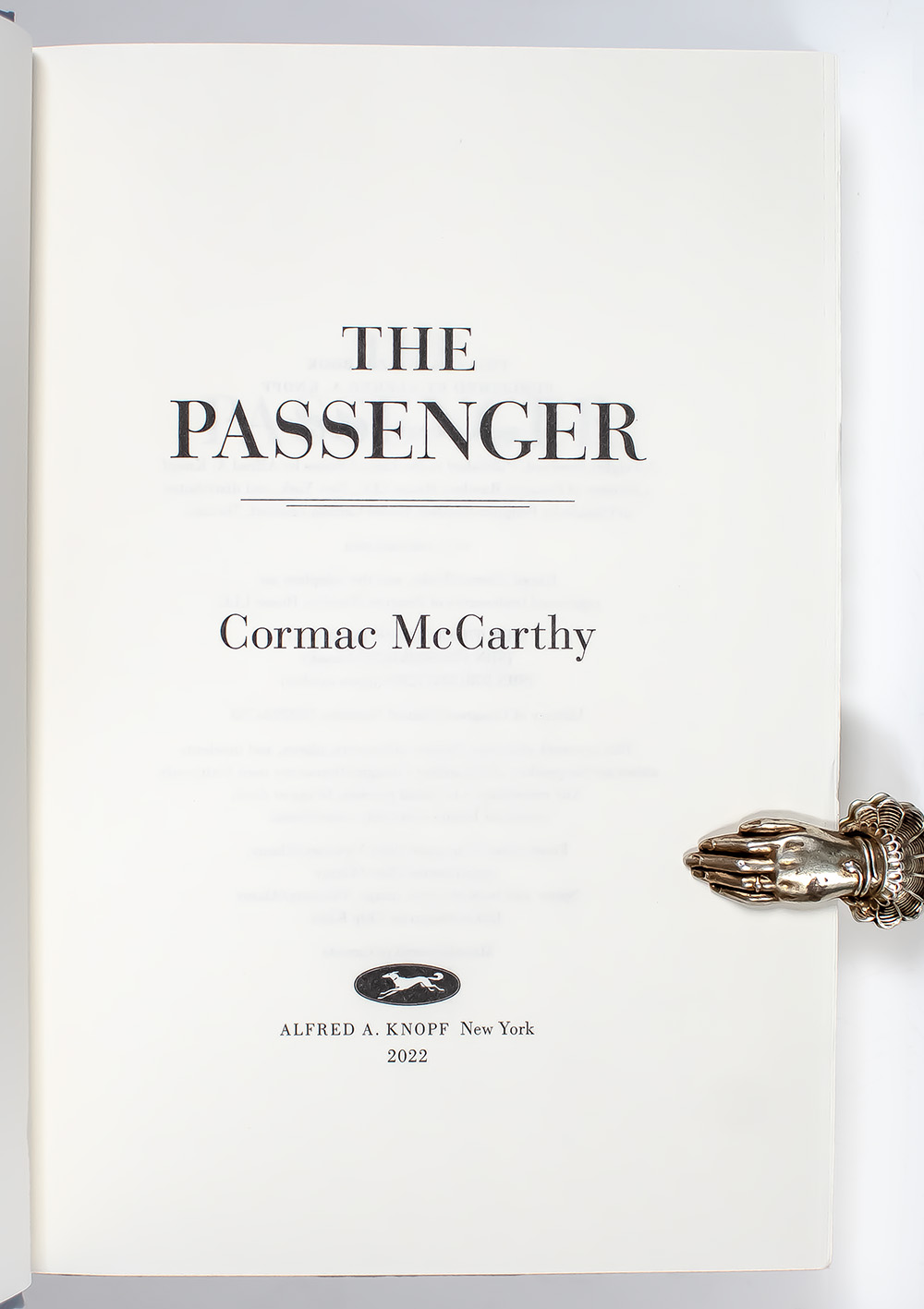 The Passenger and Stella Maris.