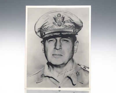 Douglas MacArthur Signed Photograph.