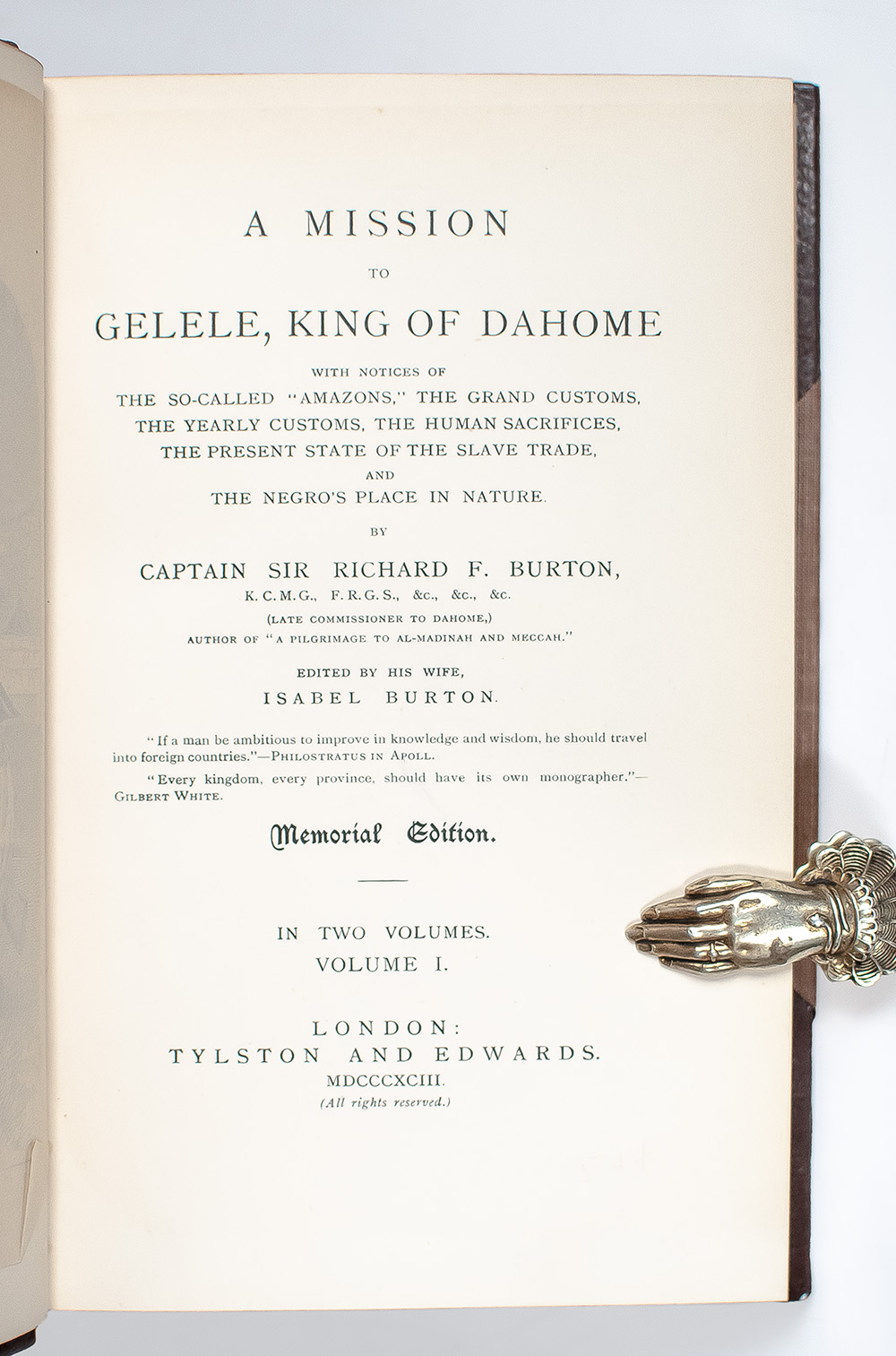 A Mission to Gelele, King of Dahome.