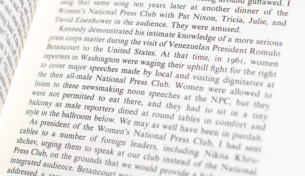 Dateline: White House.