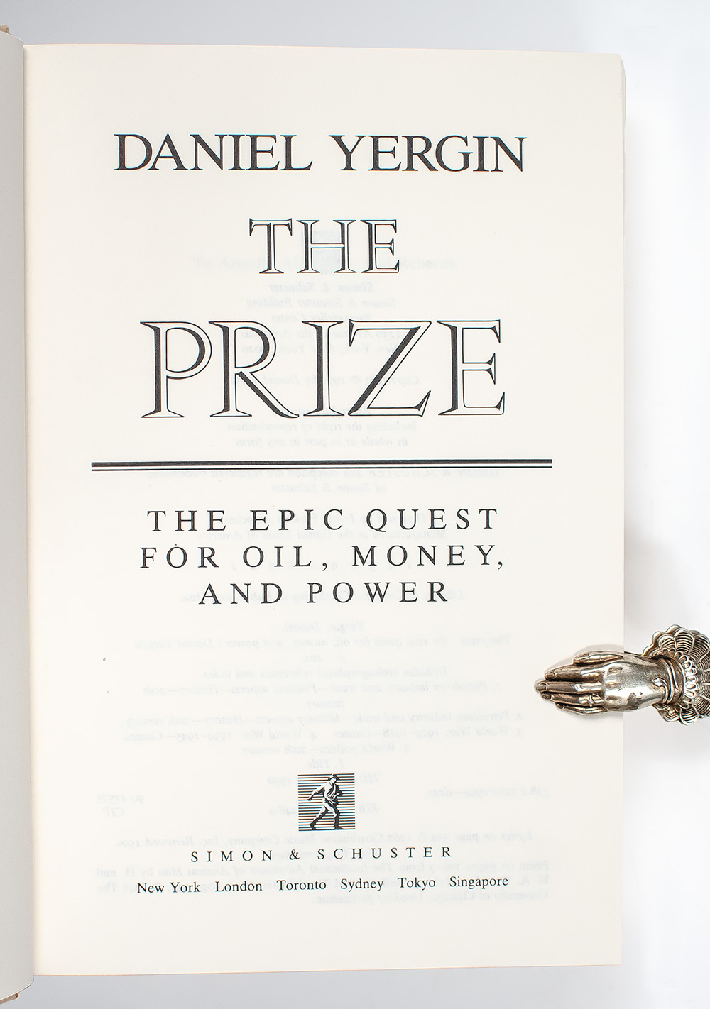 The Prize. The Epic Quest For Oil, Money and Power.