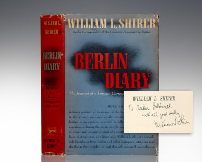 Berlin Diary: The Journal of a Foreign Correspondent, 1934-1941.