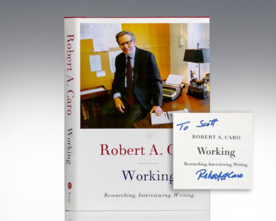 Working: Researching, Interviewing, Writing.