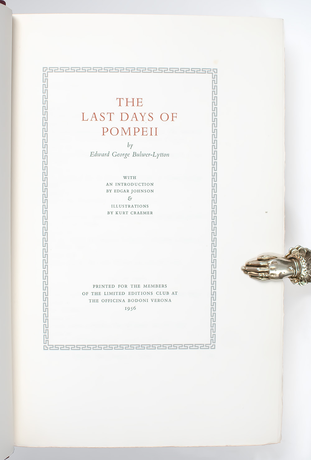 The Last Days of Pompeii.