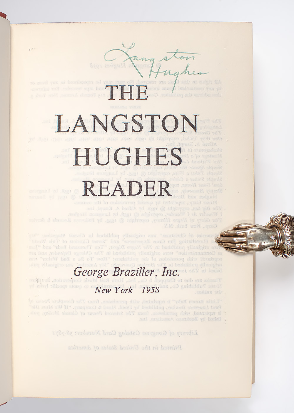 The Langston Hughes Reader.
