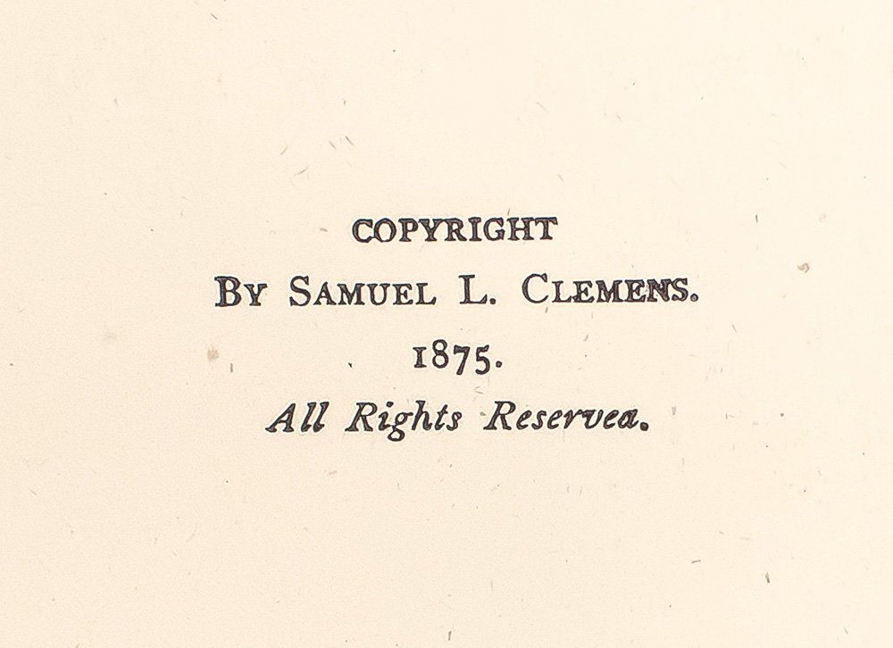 The Adventures of Tom Sawyer.