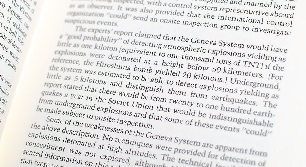 Kennedy, Khrushchev and the Test Ban.