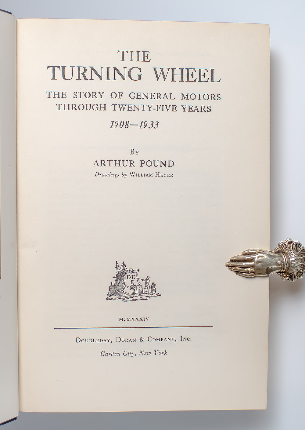The Turning Wheel: The Story of General Motors Through Twenty-Five Years 1908-1933.