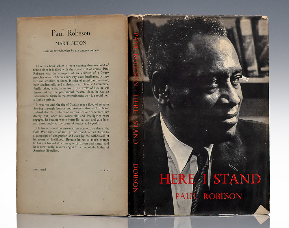 Here I Stand.