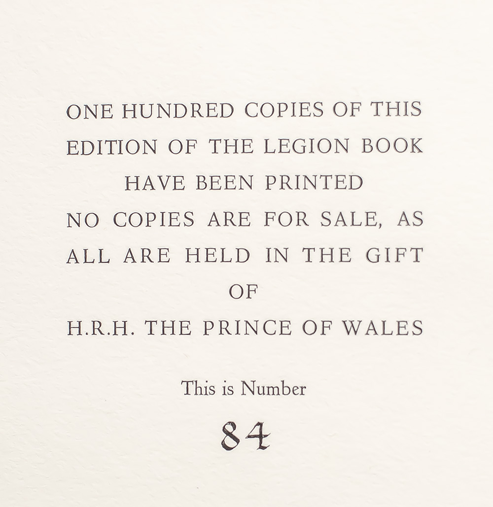 The Legion Book.
