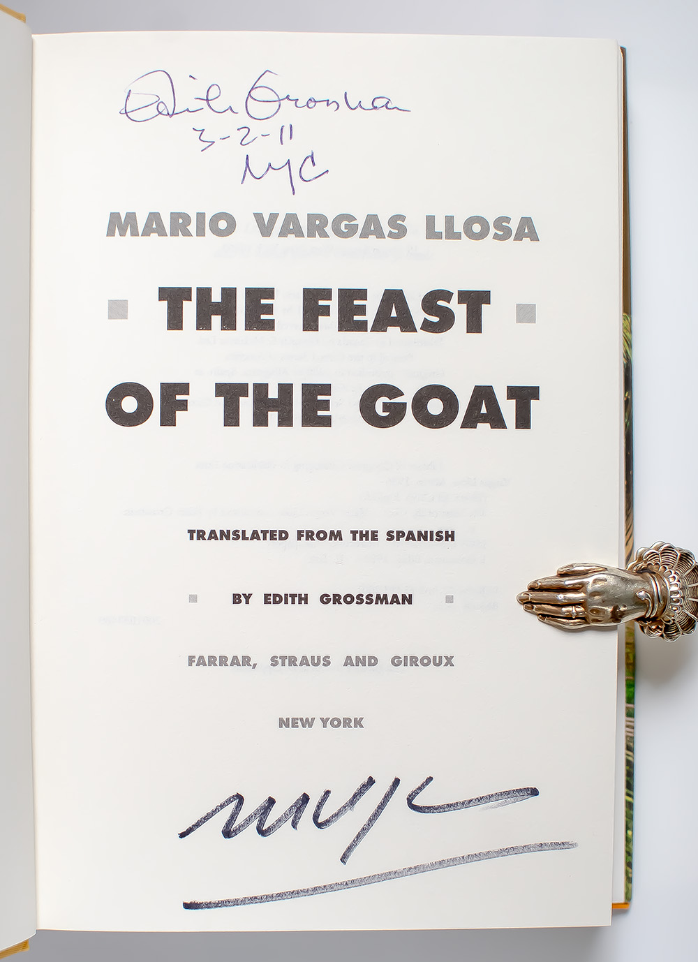 The Feast of the Goat.