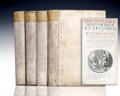 Dictionaire Historique et Critique