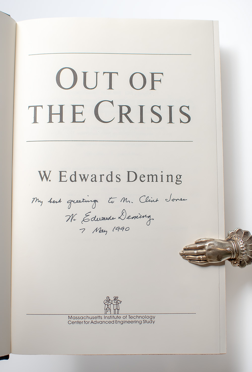 Out of the Crisis.