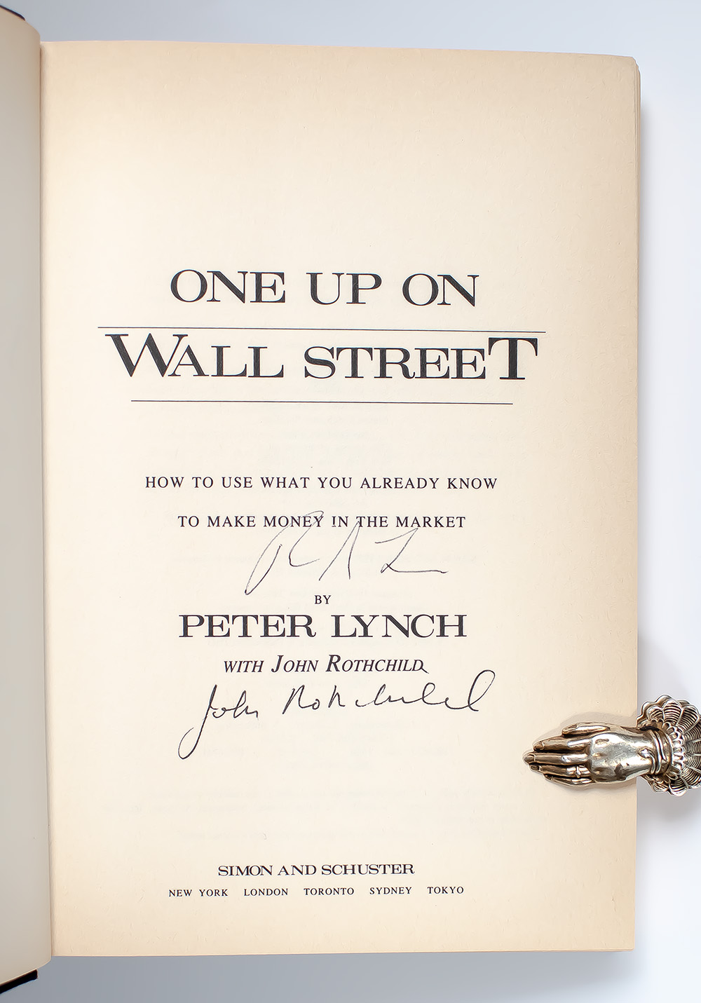 One Up On Wall Street.