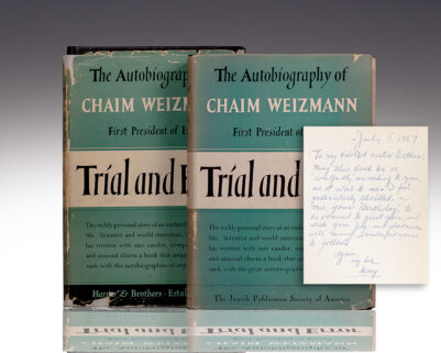 Trial and Error: The Autobiography of Chaim Weizmann