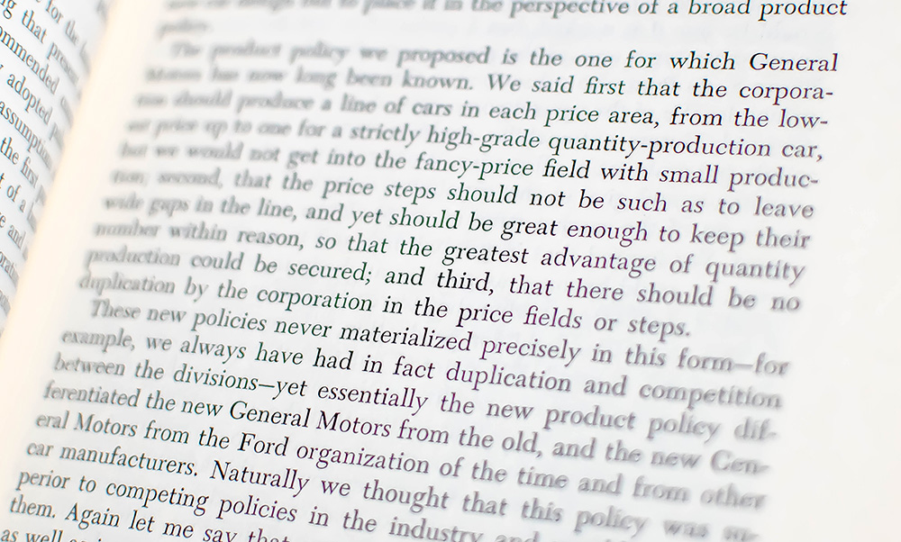 My Years With General Motors.