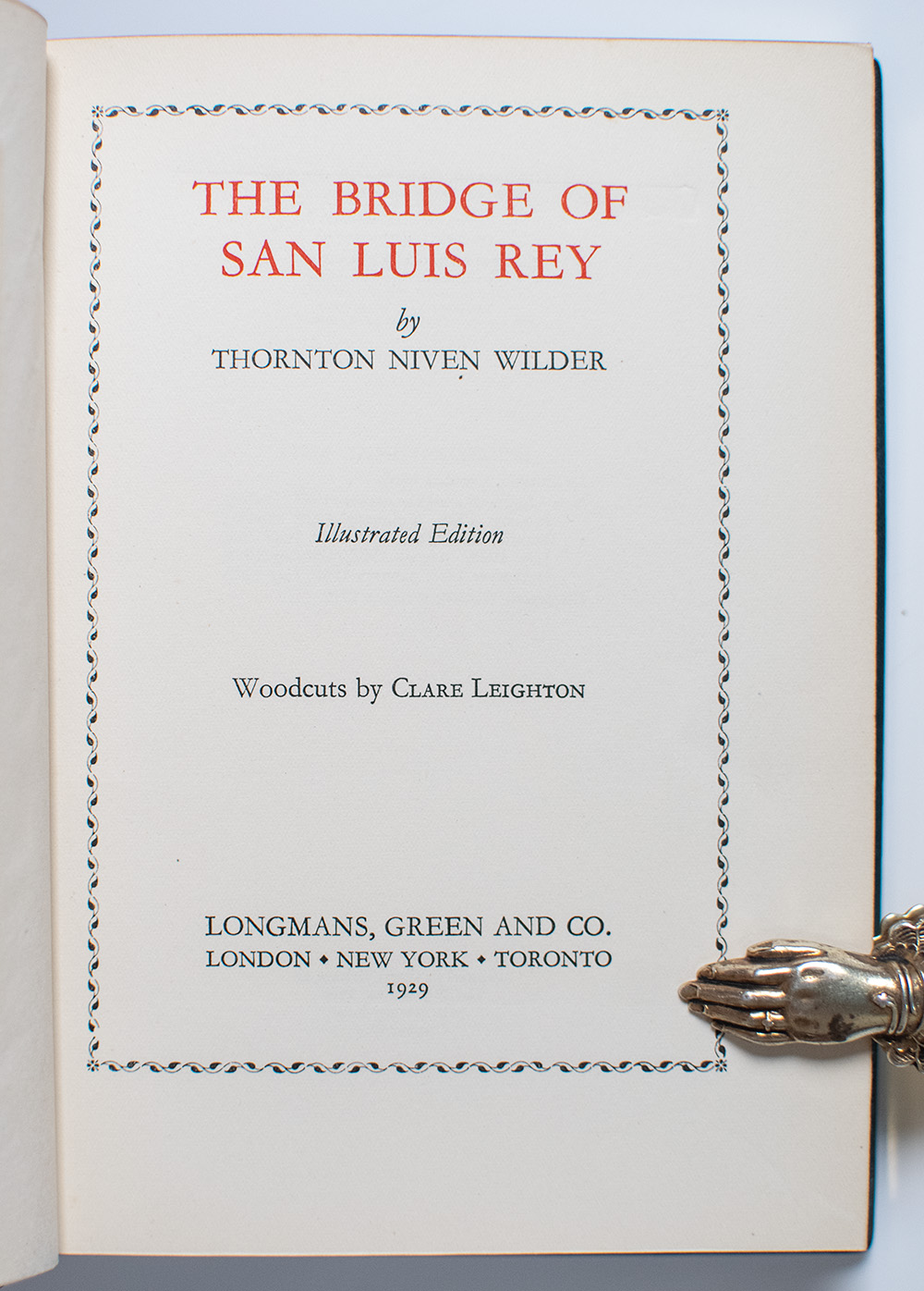 The Bridge of San Luis Rey.
