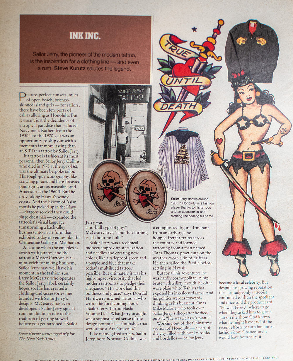 Sailor Jerry Tattoo Flash: Michael Malone Collection.