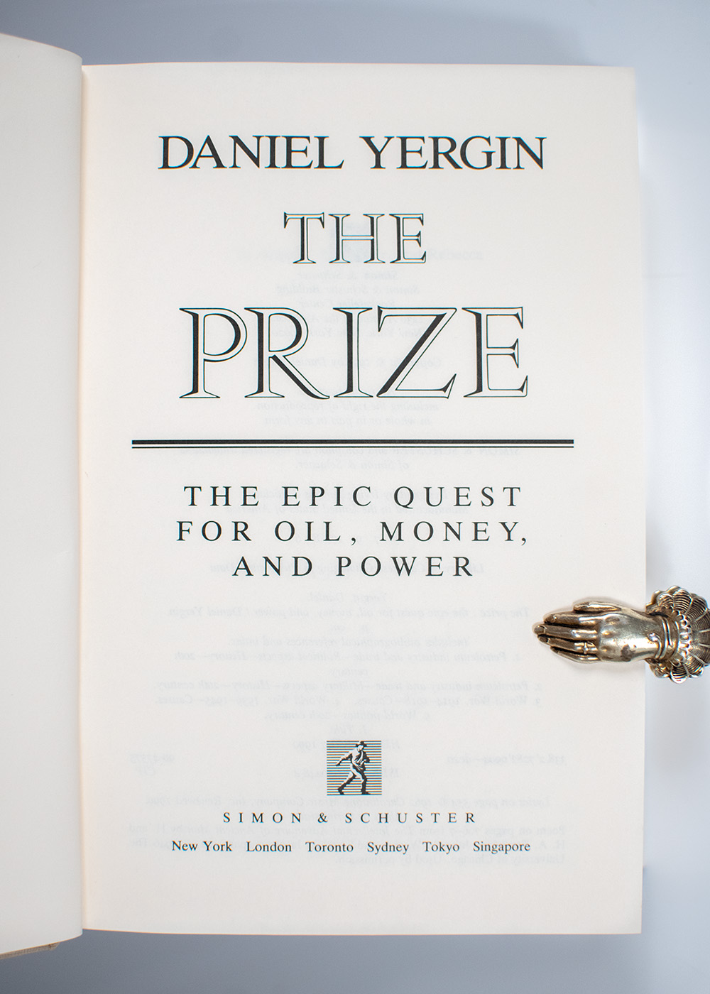 The Prize. The Epic Quest For Oil, Money and Power.