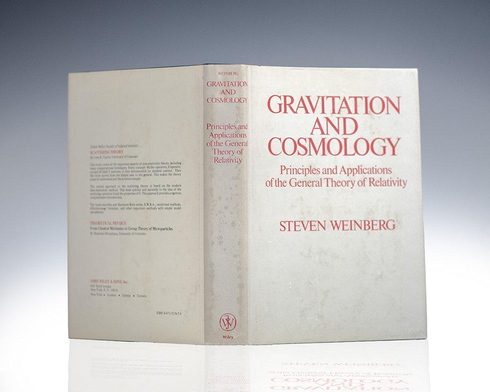 Gravitation And Cosmology: Principles and Applications of the General Theory of Relativity.