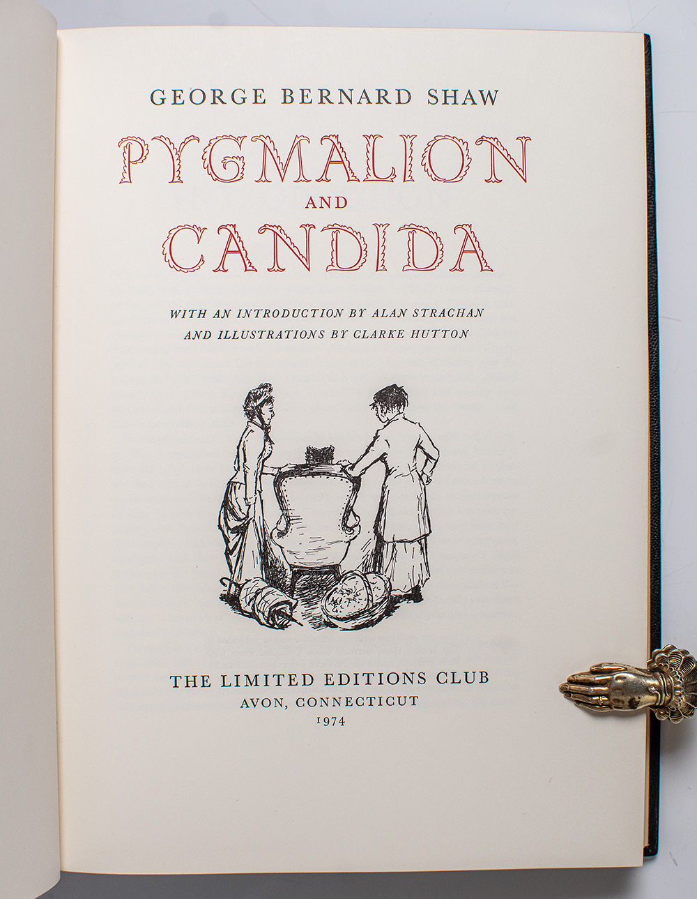 Pygmalion and Candida.