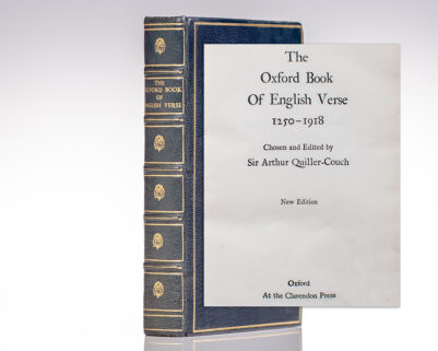 The Oxford Book of English Verse 1250-1918